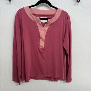 Evy's Tree Rose and Blush Long Sleeve Top